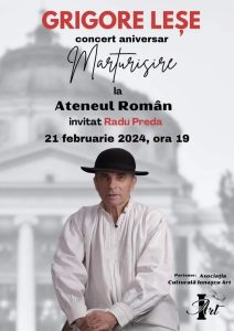 Maestrul Grigore Leşe, ambasadorul cultural al României