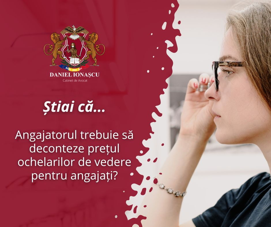 Costul ochelarilor pentru angajați și noua lege adoptată Costul ochelarilor pentru angajați și noua lege adoptată